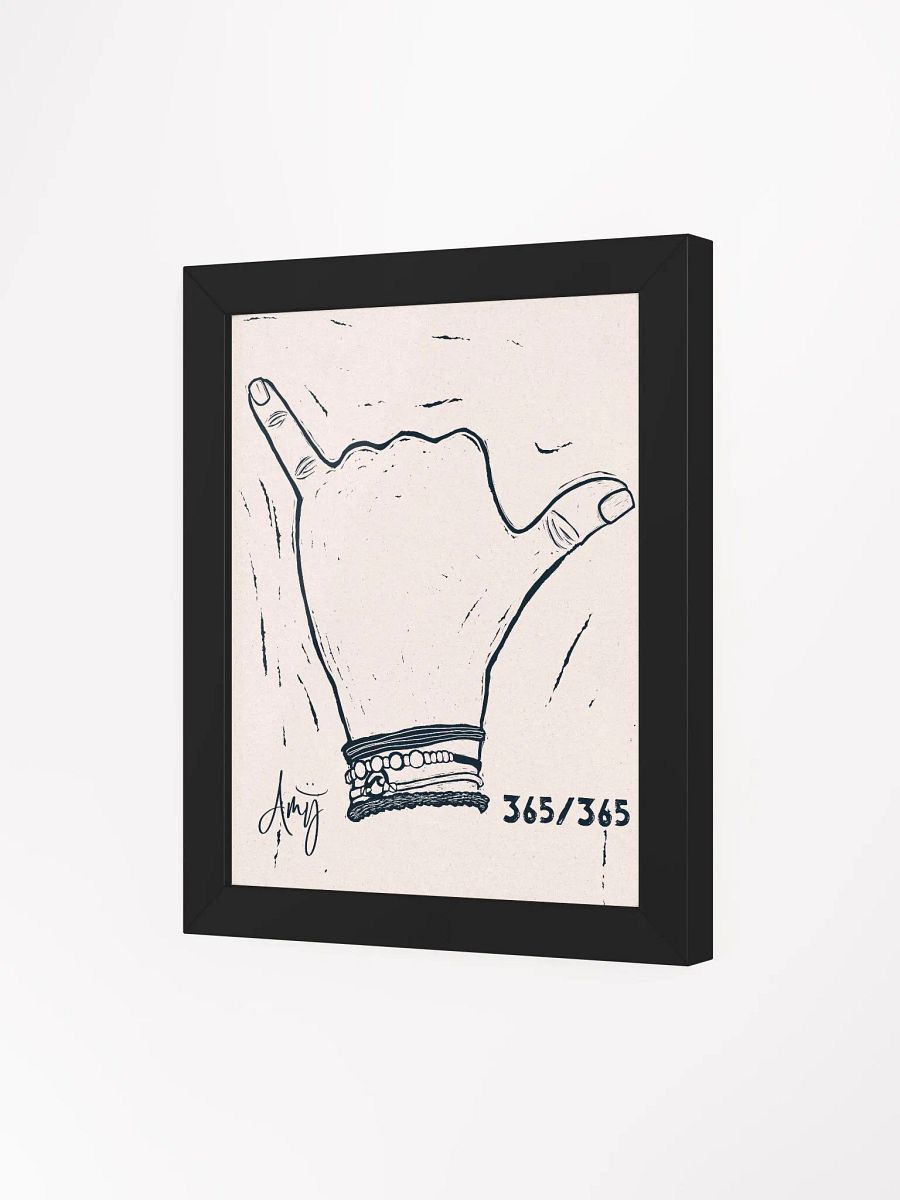 Linocut Hang Loose Art product image (17)