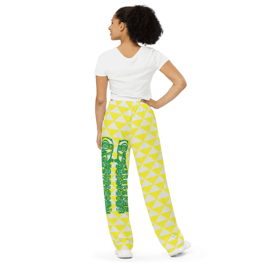 Spiral TIKI Unisex Wide-Leg Pants product image (4)