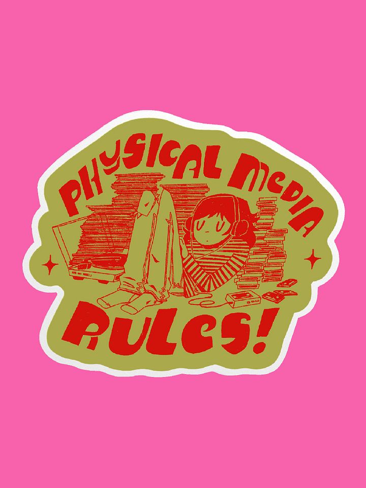 Physical Media Rules Sticker product image (2)