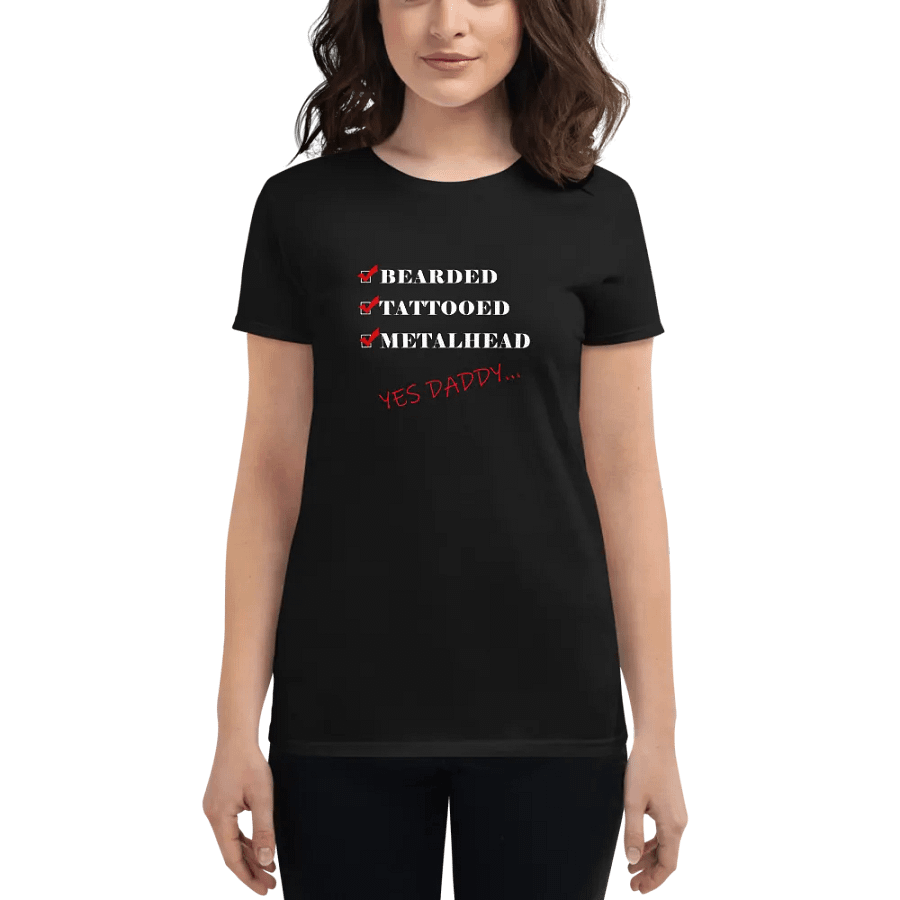 Yes Daddy Checklist Women's Shirt product image (1)