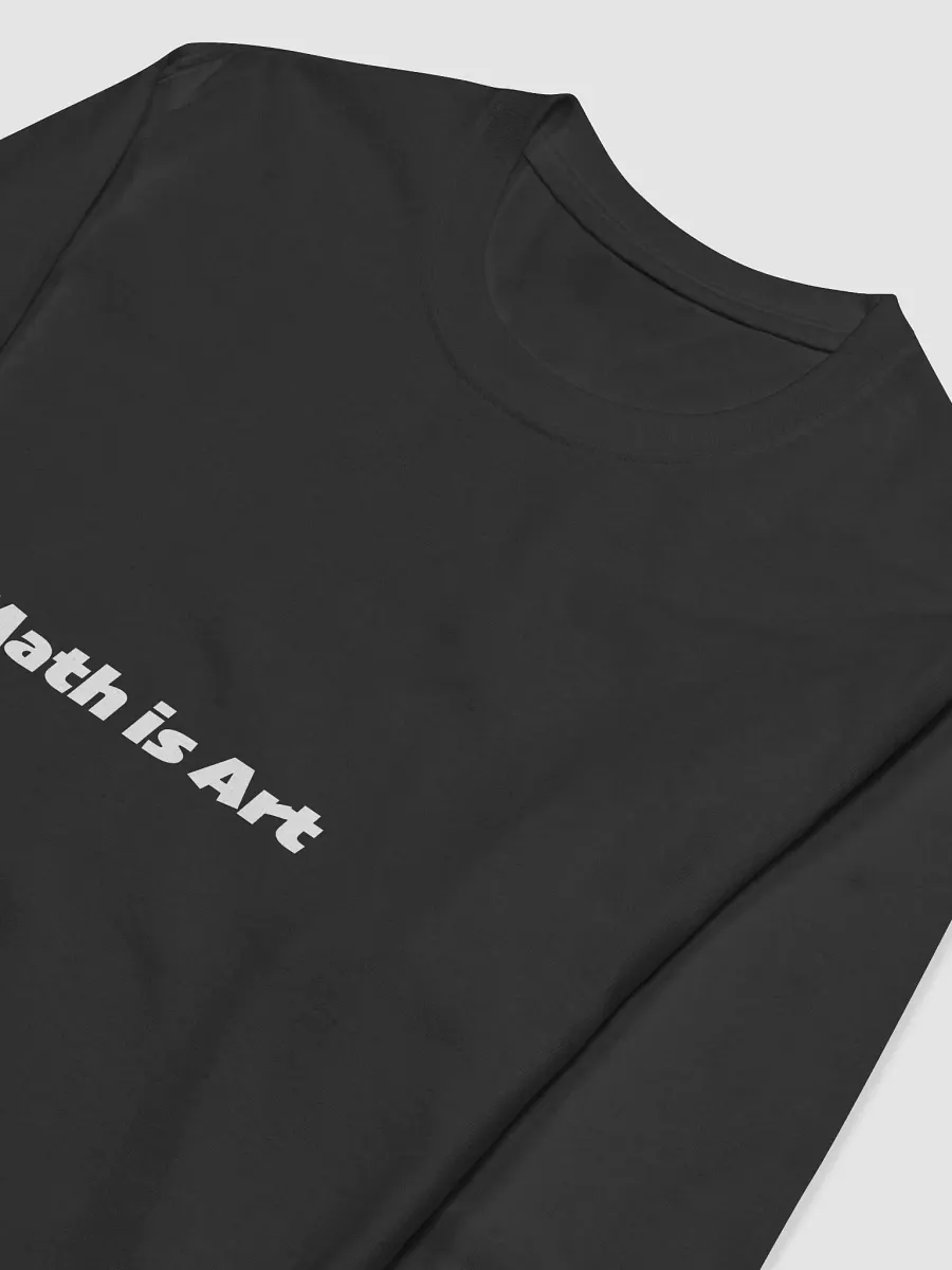"Math is Art" Long Sleeve Shirt product image (3)