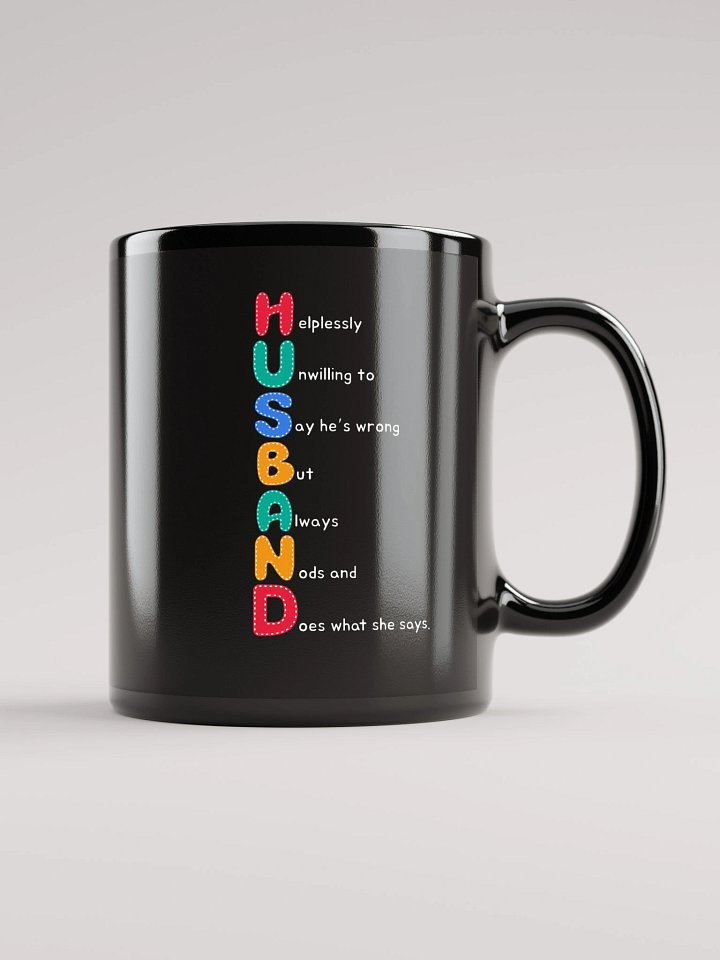 Funny Husband Acronym Mug product image (1)