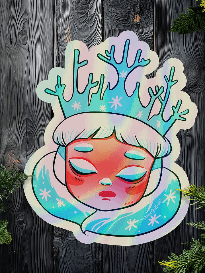Polaris | 3D Holographic Kiss-Cut Sticker product image (1)