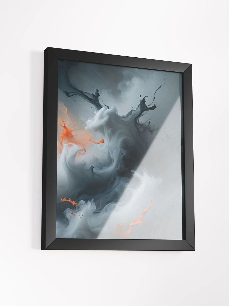 Vivid Smoke Swirls Framed Print product image (18)