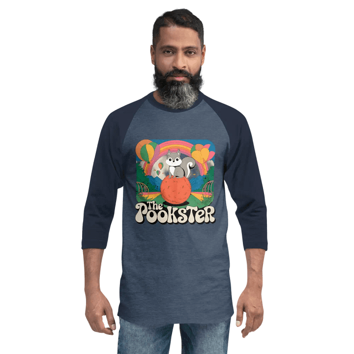 The Pookster's Rainbow Adventure Raglan Tee product image (2)