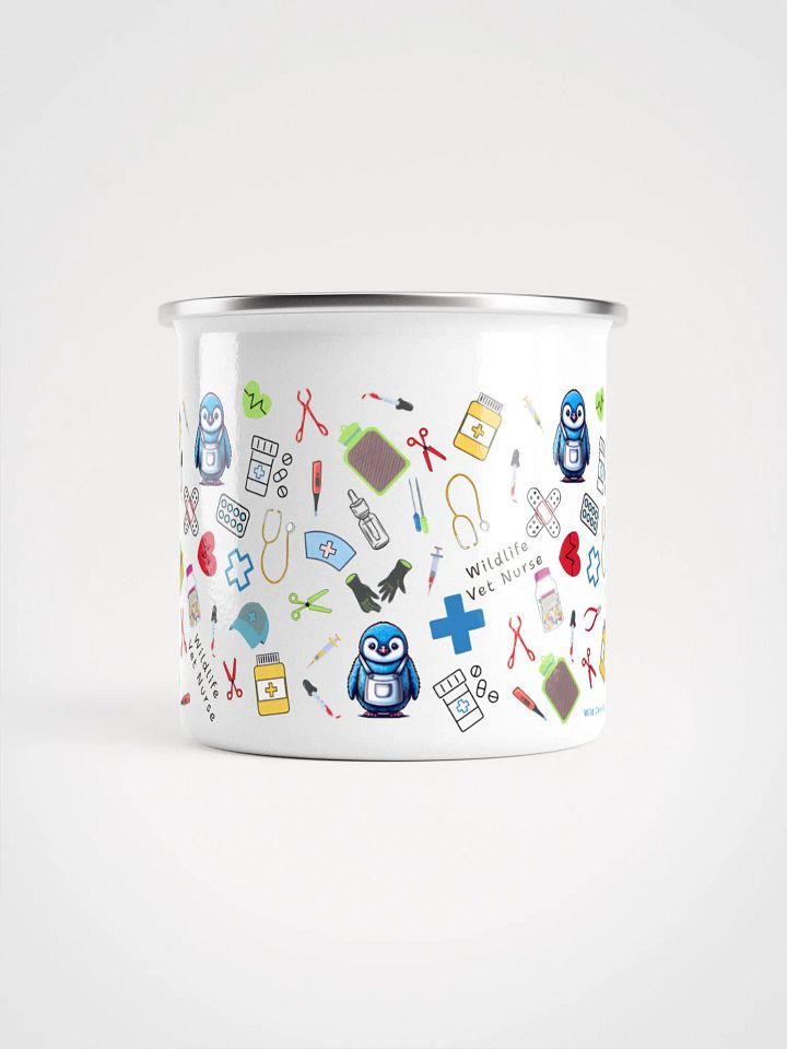 Wildlife Vet Nurse Little Blue Penguin Adventure Essential Enamel Mug product image (2)