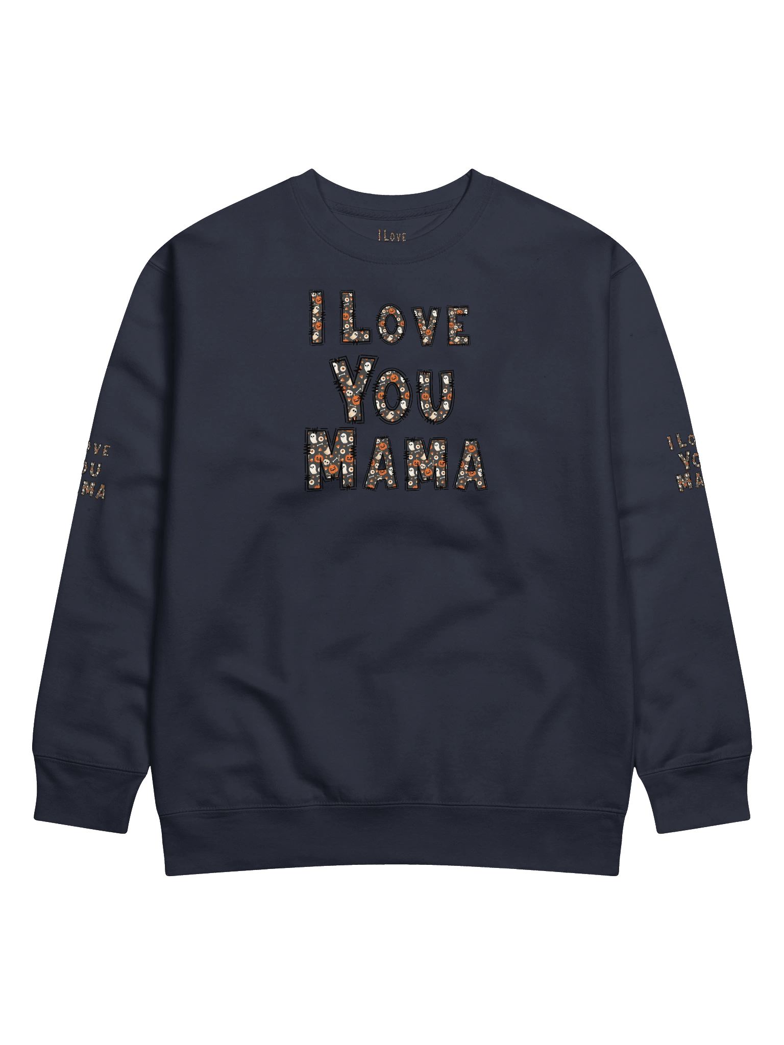 I Love You Mama Halloween Alphabet Sweatshirt product image (2)