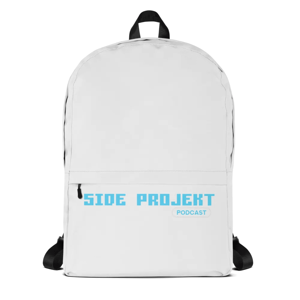 Side Projekt Logo Backpack product image (1)