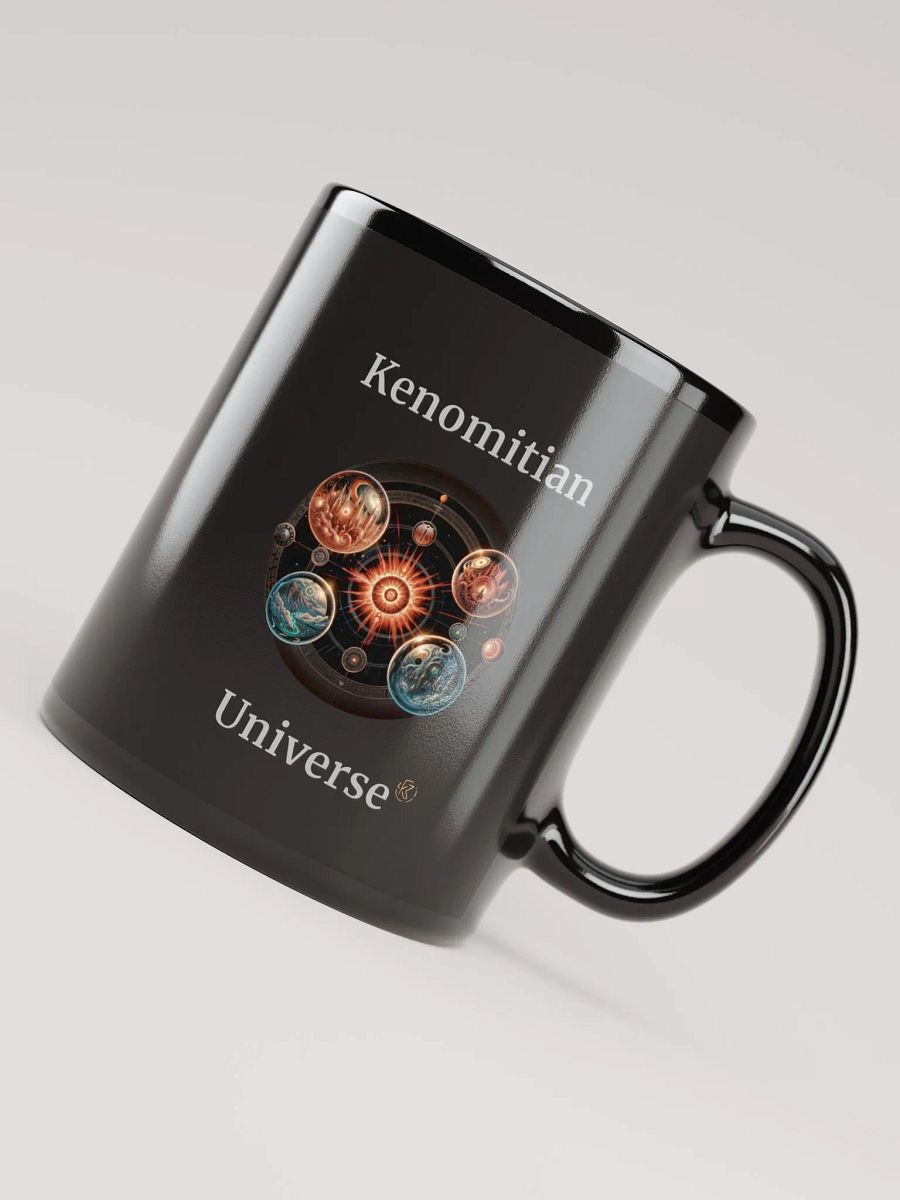Kenomitian Universe | Black Glossy Mug product image (5)