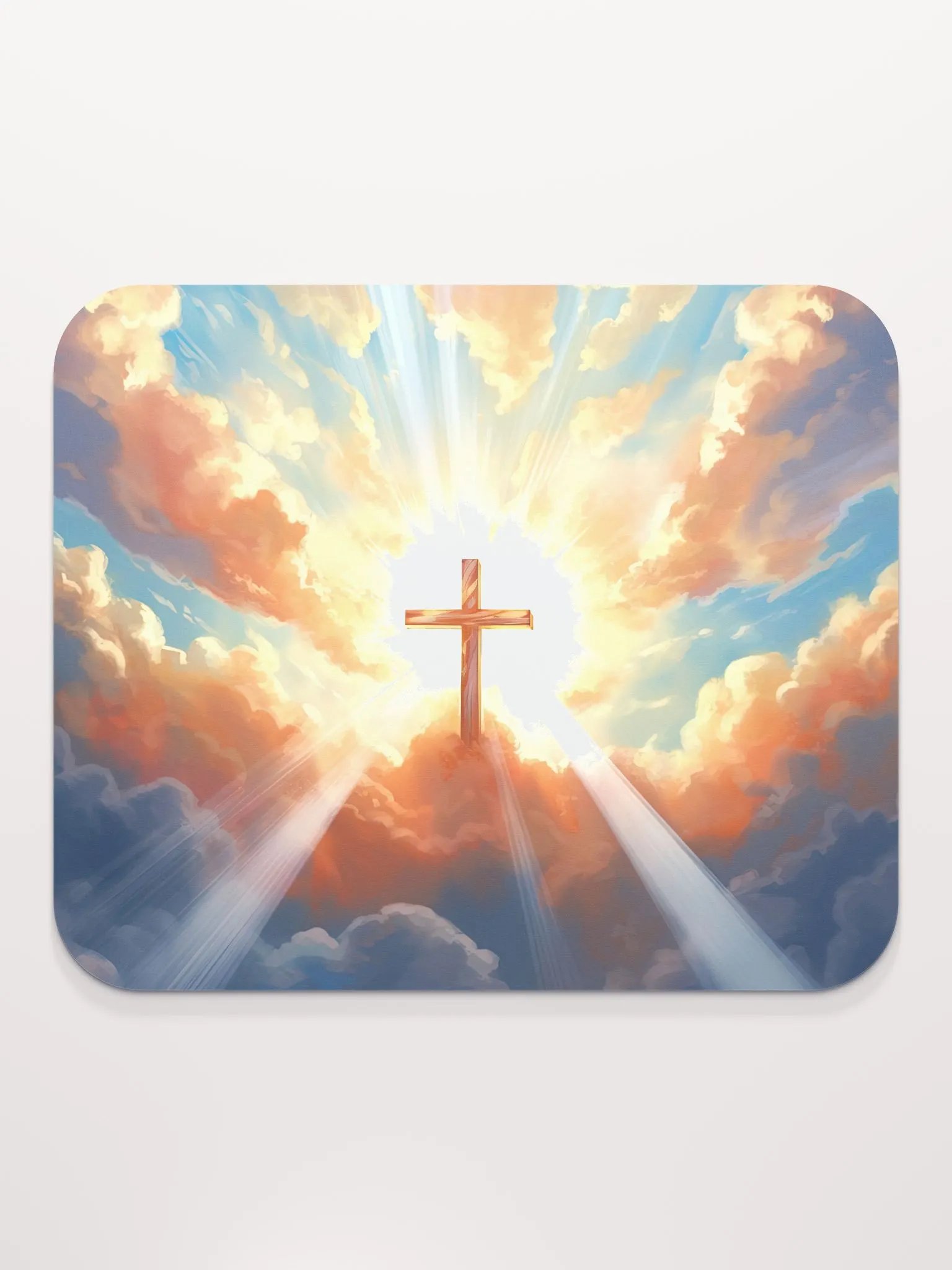 Jesus is the Light Mouse Pad product image (2)