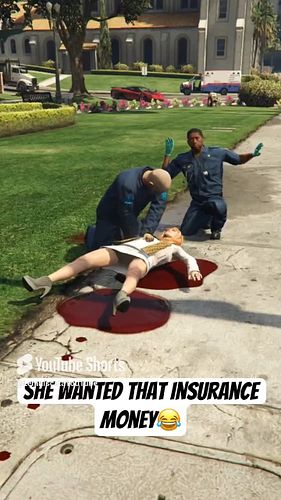 She Wanted That Insurance Money 

#gta #gta5 #gaming #games
