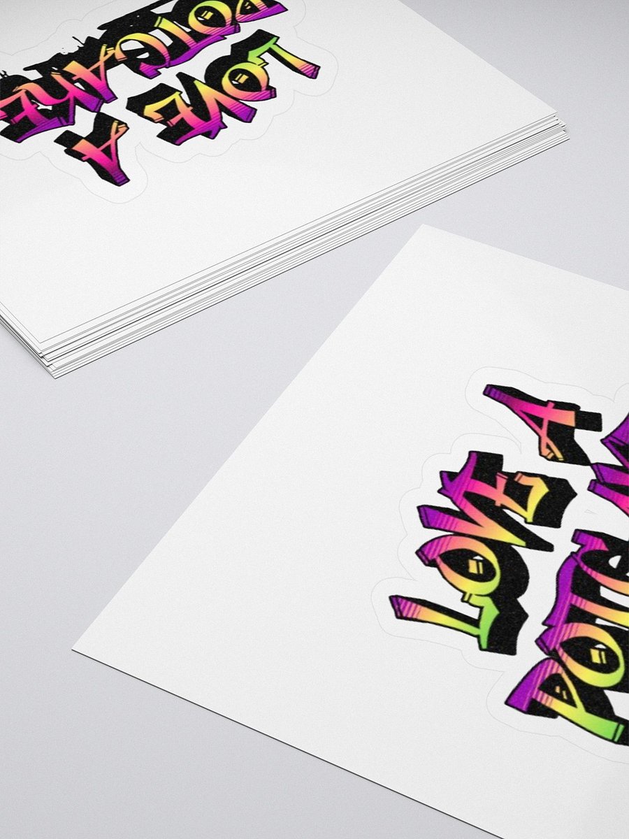 Love A Potcake Sticker product image (4)