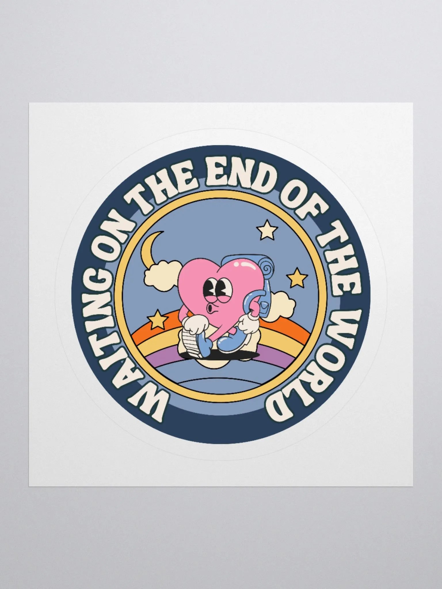 Apocalyptic Love Sticker product image (3)