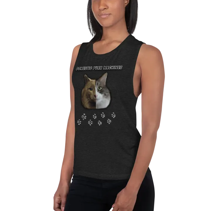 Domestic Purr Machines Flowy Muscle Tank product image (2)