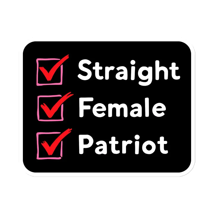 Magnet: Female Checklist product image (1)