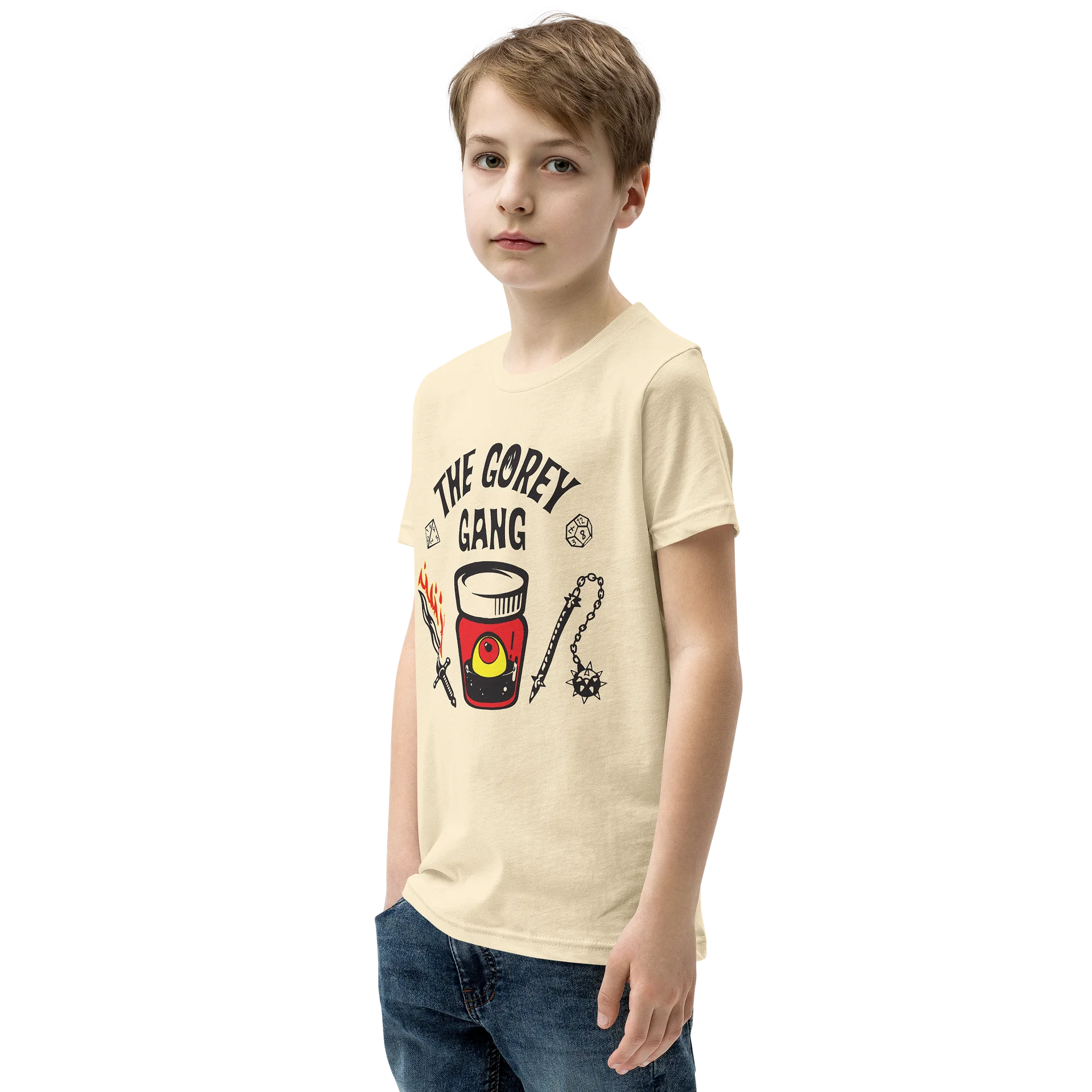 DnD Gang - Bella+Canvas Youth Short Sleeve T-Shirt product image (28)