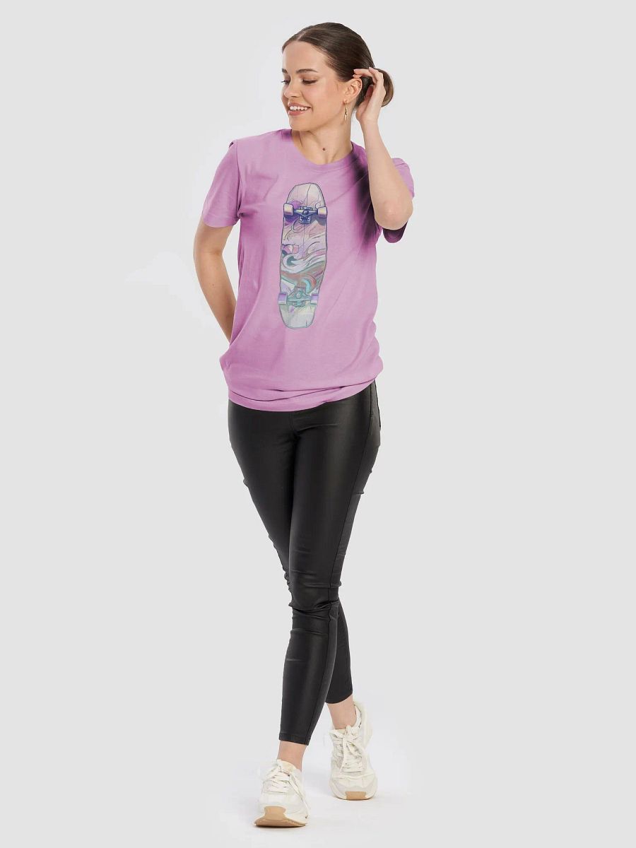Pink Unicorn Skateboard Shirt product image (10)