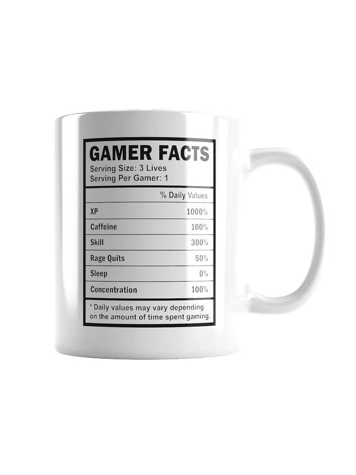 Gamer Facts Mug product image (2)