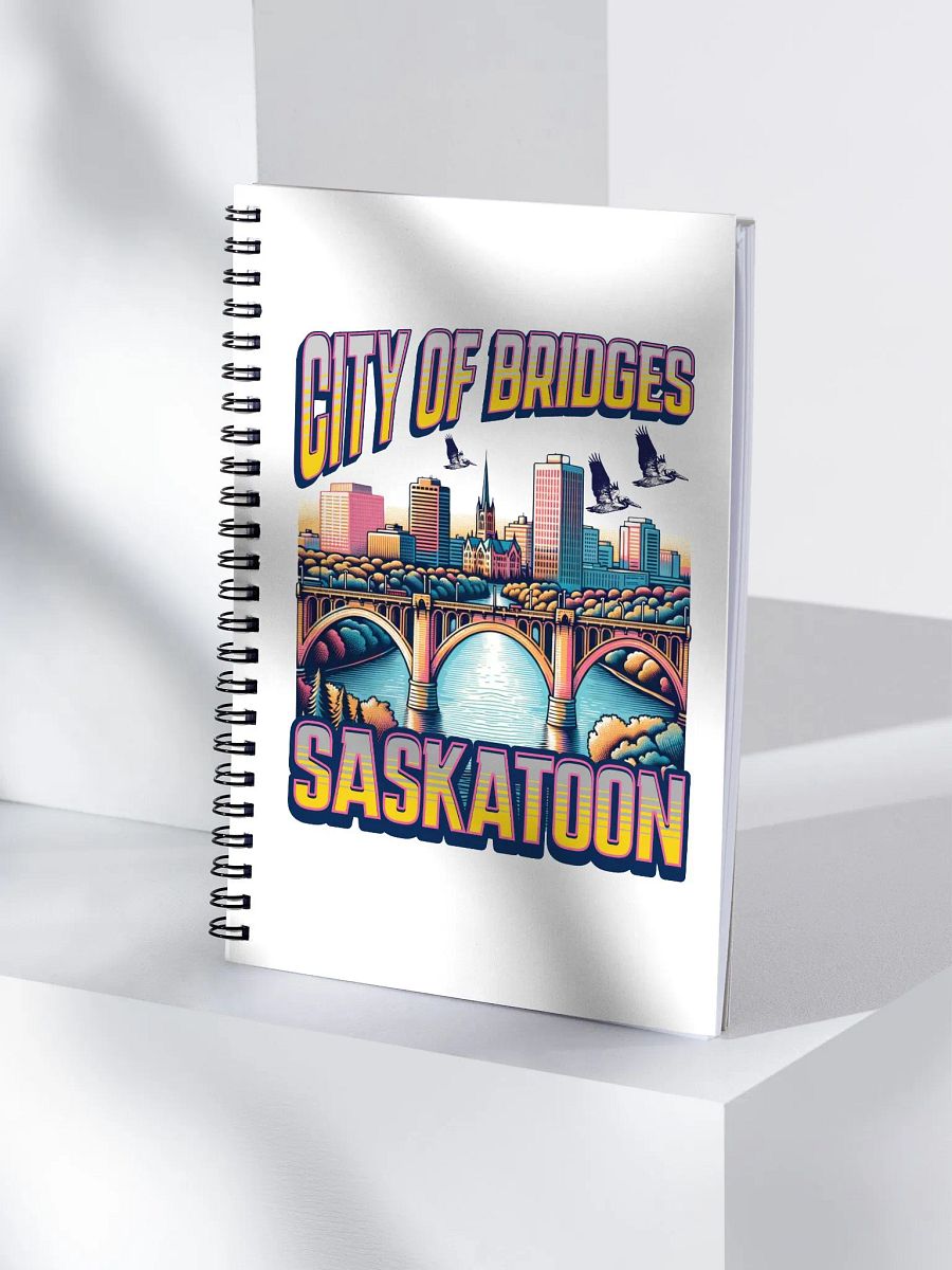 City of Bridges Saskatoon Vibrant Notebook product image (3)