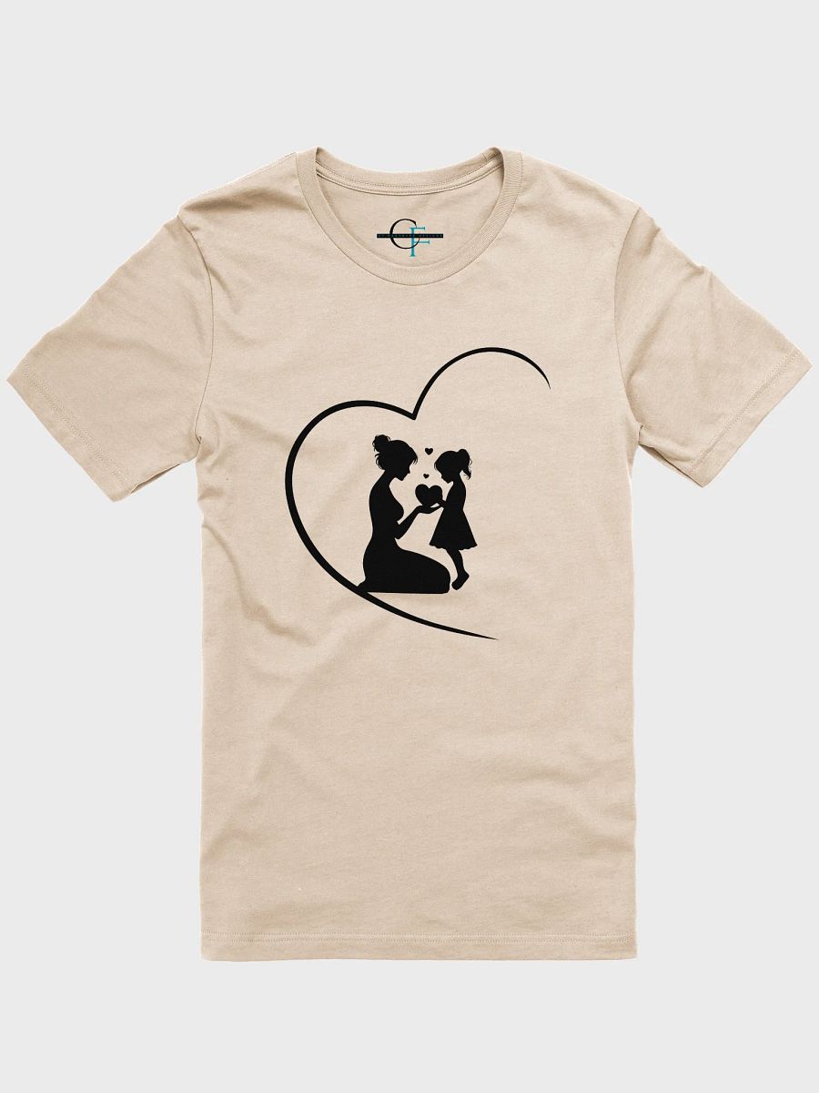 Mother & Daughter Silhouette Tee | Bella+Canvas Unisex Shirt | Limited Mother’s Day Edition product image (1)
