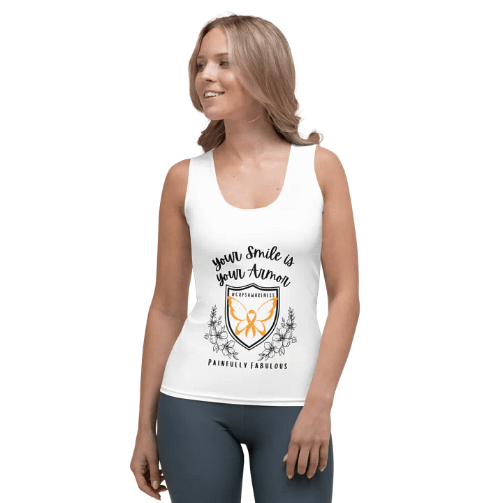 Your Smile is Your Armor Tank Top (Women's) product image (1)