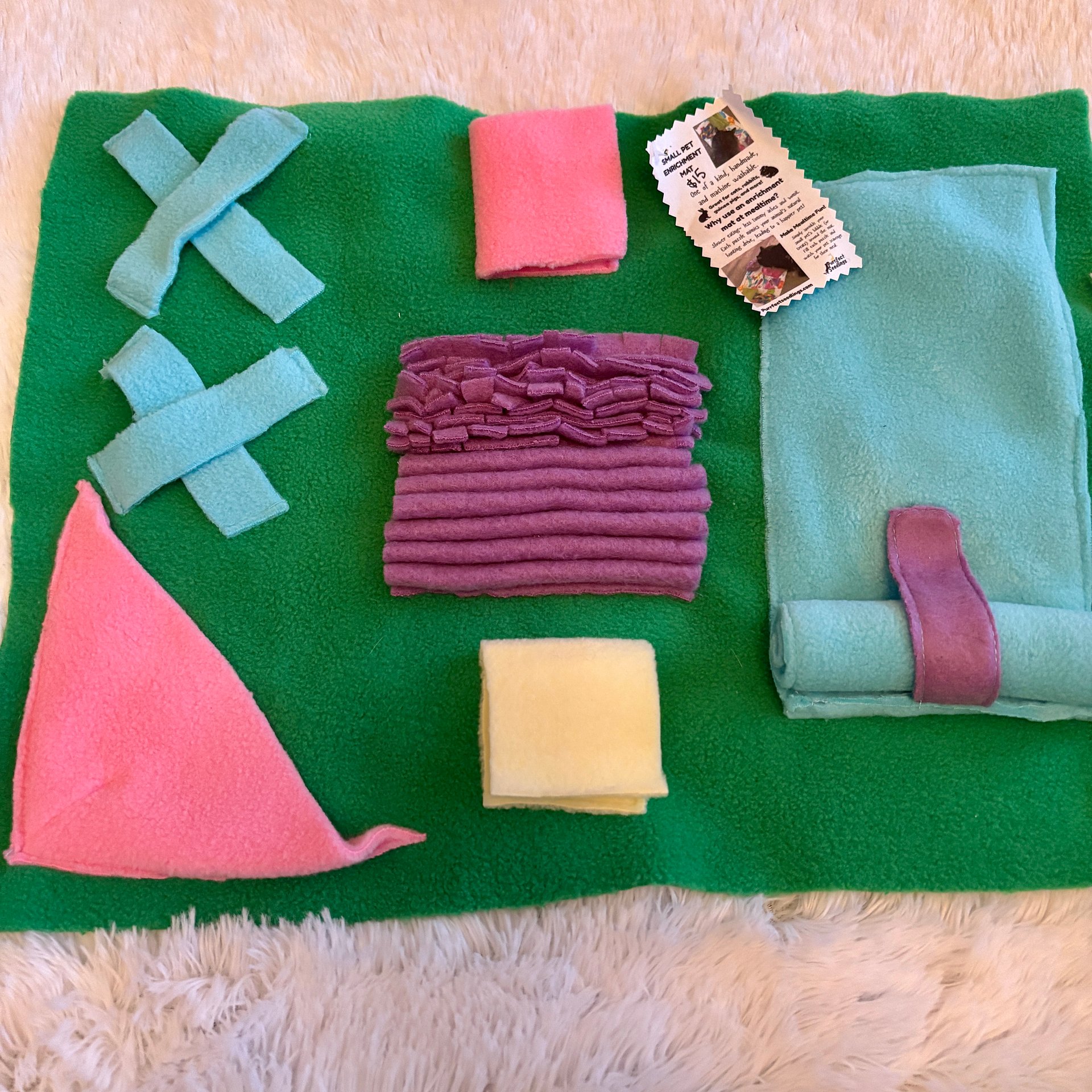 Small Pet Enrichment Mat (One of a Kind) product image (1)