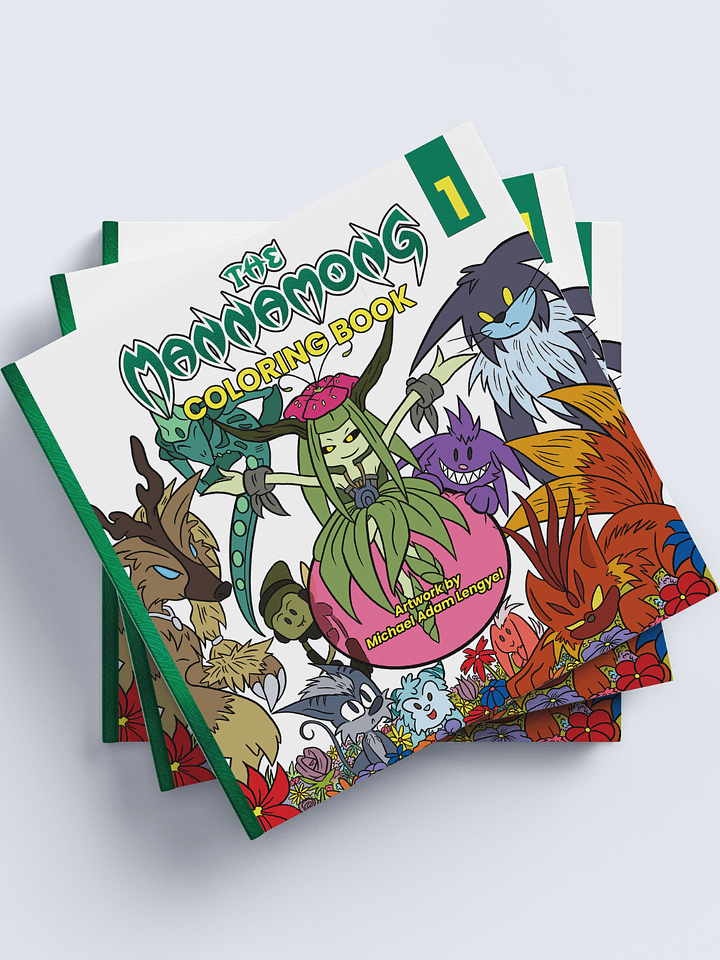 The Mannamong Coloring Book 1 product image (1)