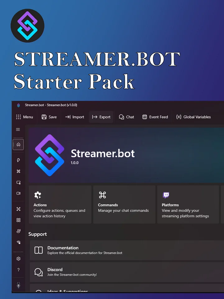 Streamer.Bot Starter Pack product image (1)