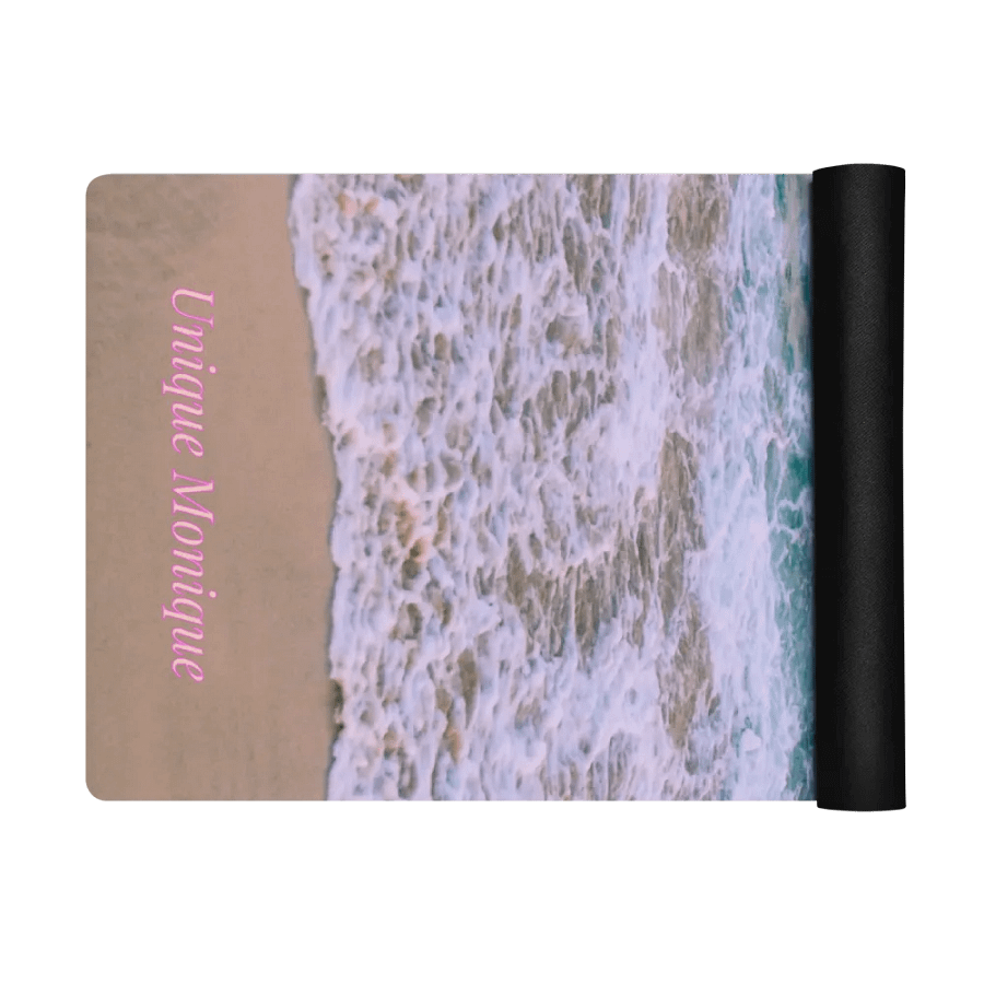 Sitting with my Senescence Yoga Mat product image (3)