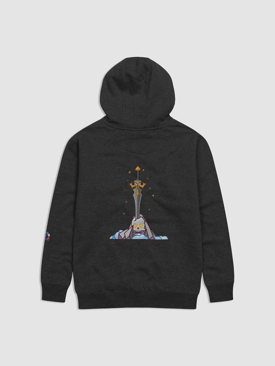 Sword in the Skull - Argent Variation - Unisex Style Hoodie product image (4)