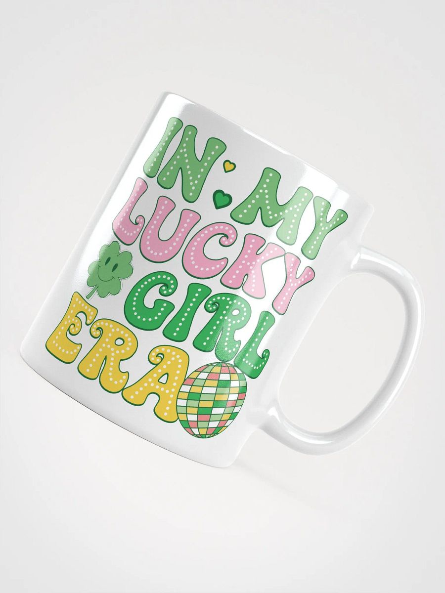 Lucky Girl Era White Glossy Mug product image (10)