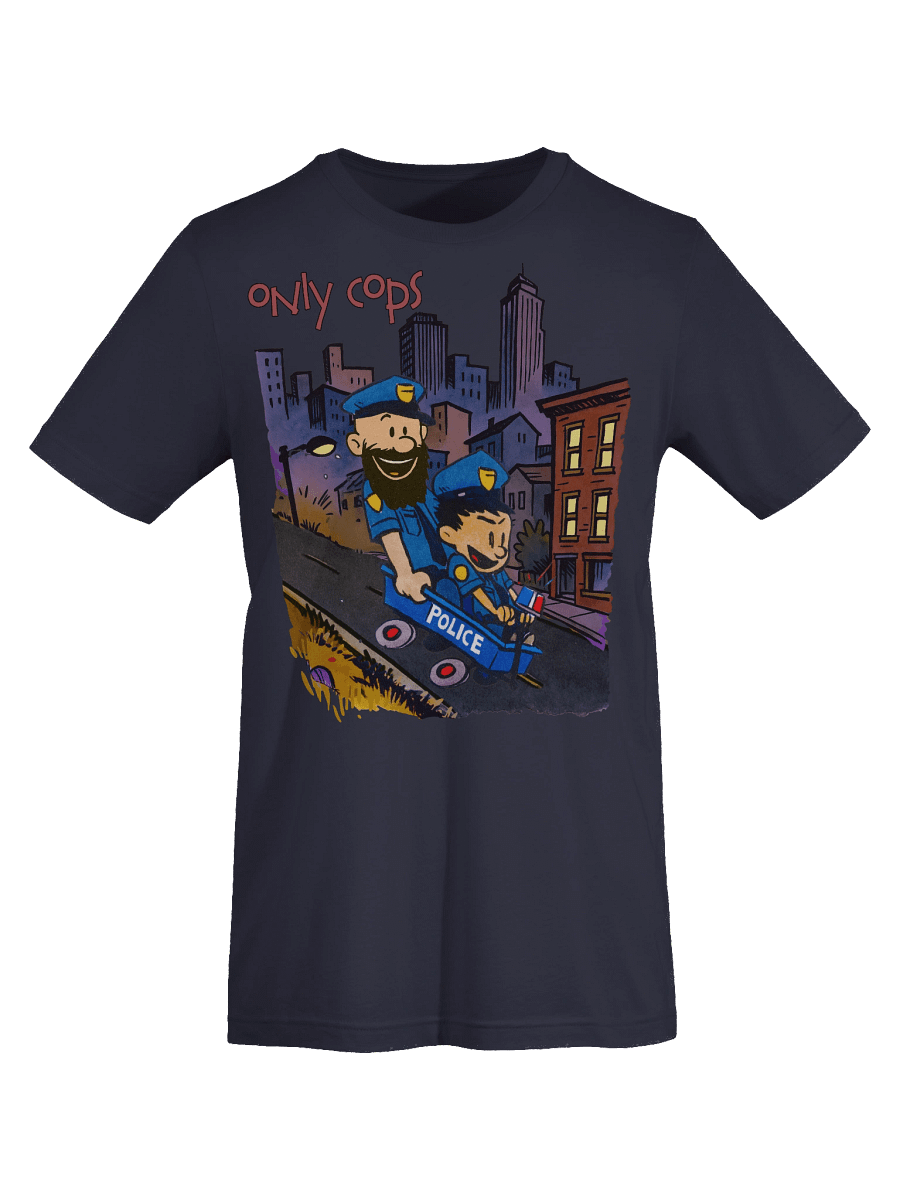 Cartoon Cops Joy Ride T-Shirt product image (65)