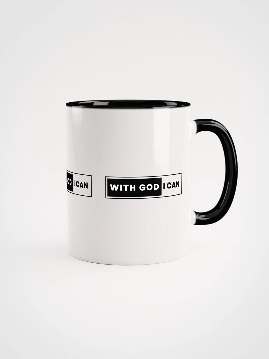 WITH GOD I CAN: Divine Elegance Ceramic Mug product image (5)