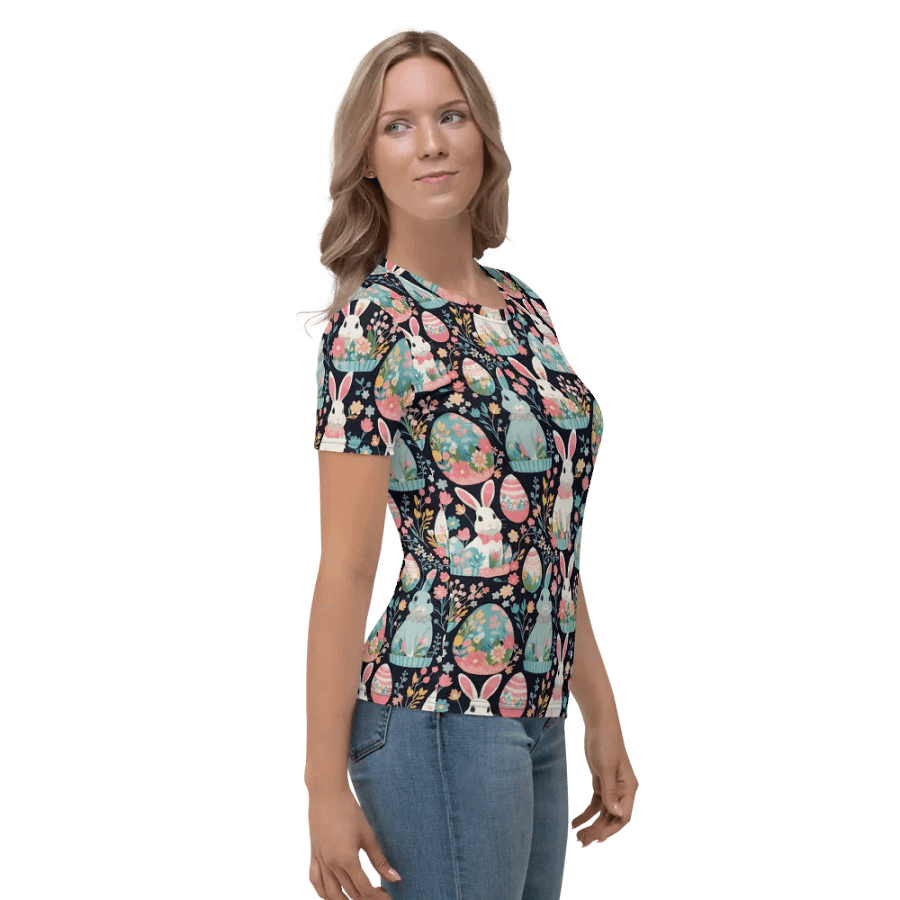 Easter Pattern All Over Print T-shirt product image (4)