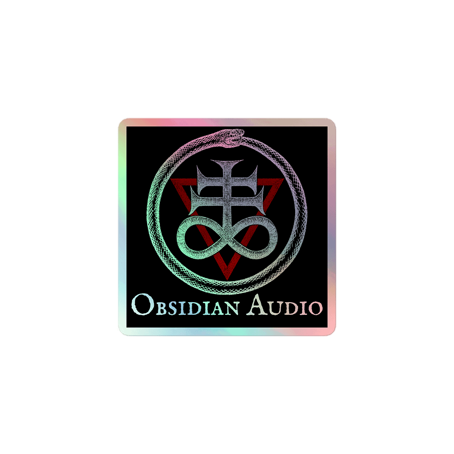 Obsidian Audio Sigil Sticker product image (1)