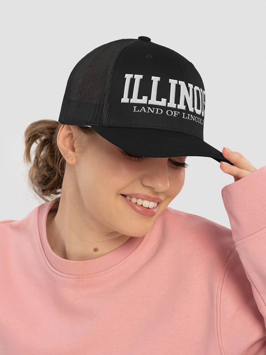 Illinois Land of Lincoln Trucker Hat product image (21)
