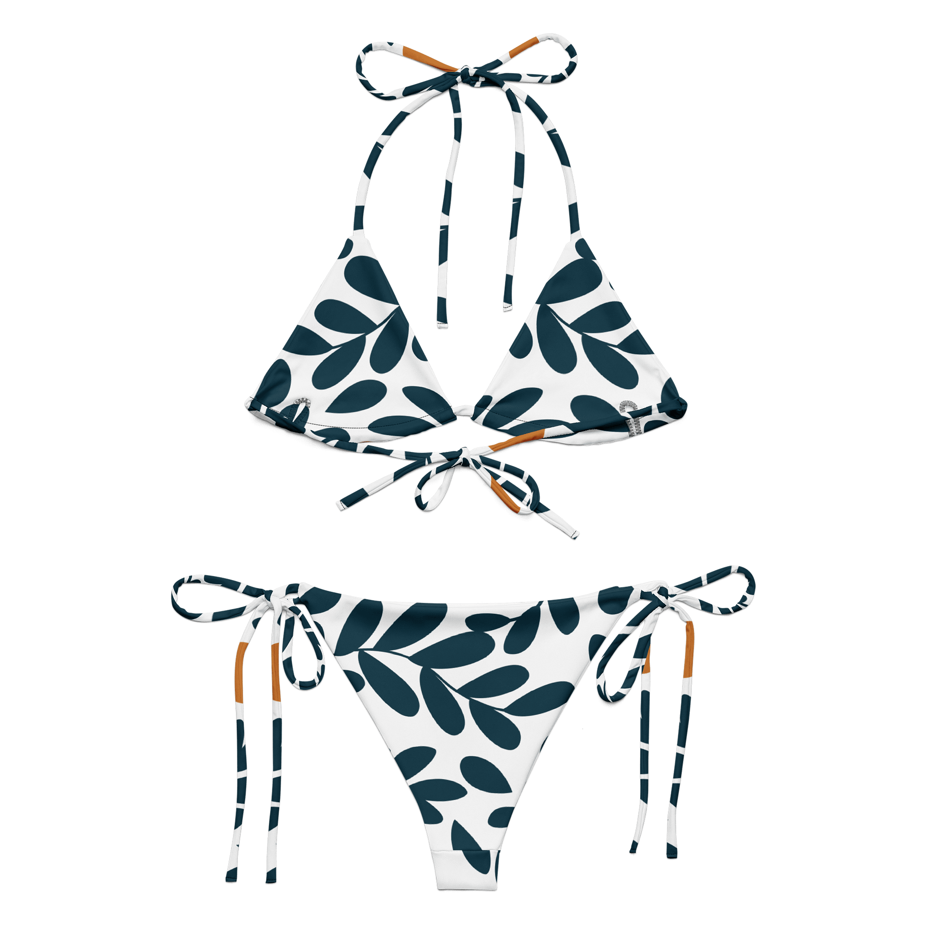 Flowing Leaves and Circle Bikini Set product image (1)