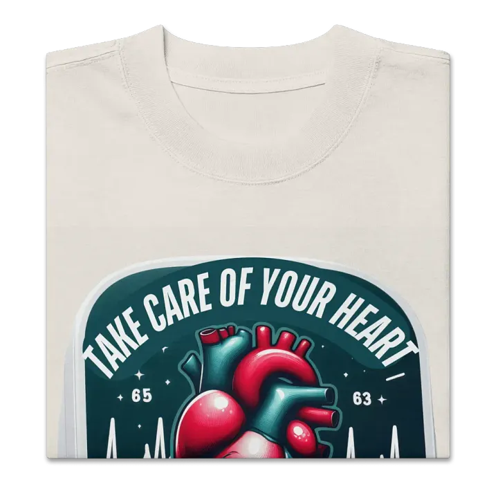 Heartbeat of Life Oversized Tee product image (30)