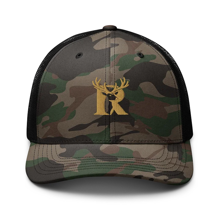 Rugged Retreats Logo Camo Hat product image (1)