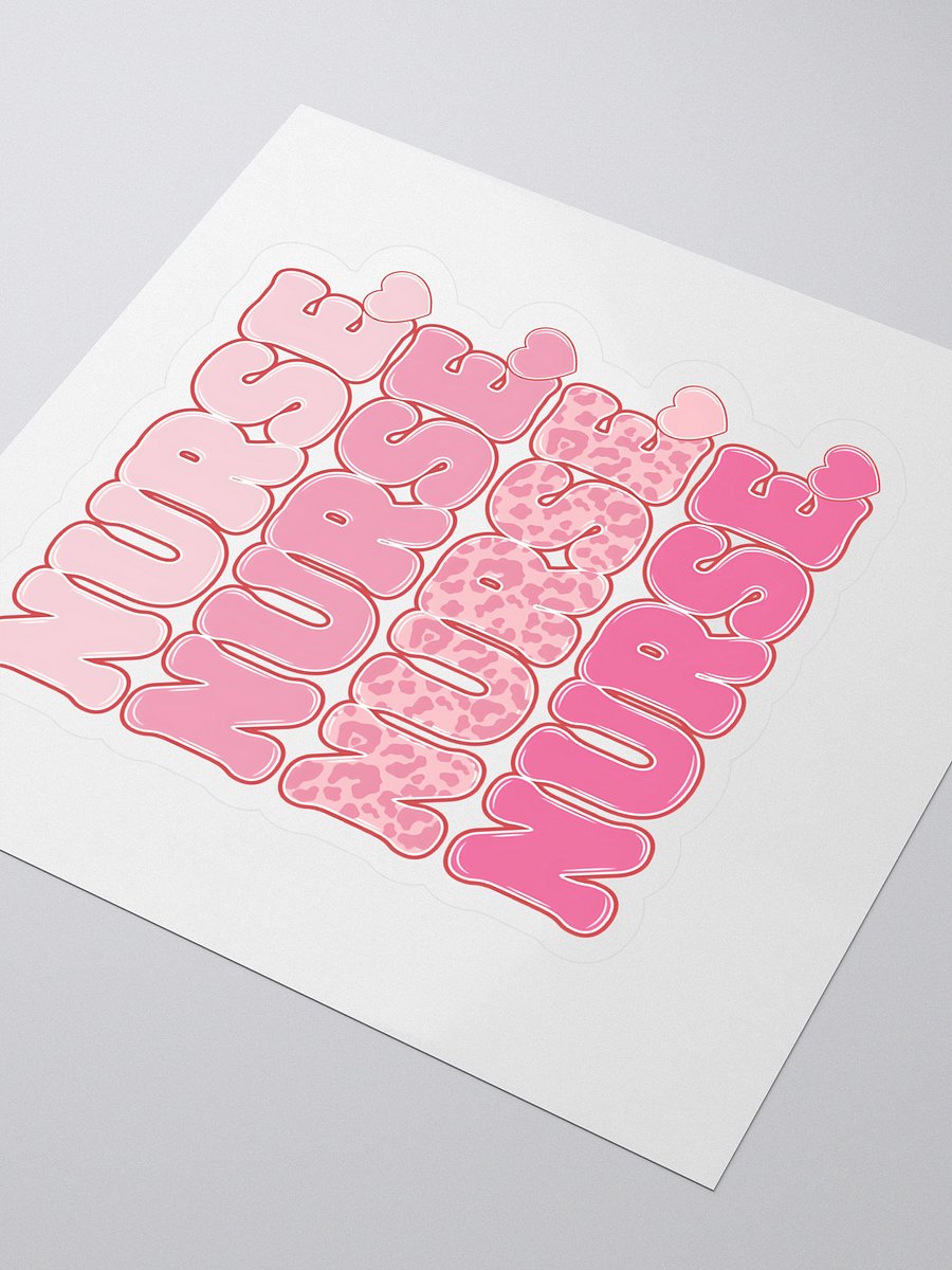 NURSE Love Kiss Cut Stickers product image (3)