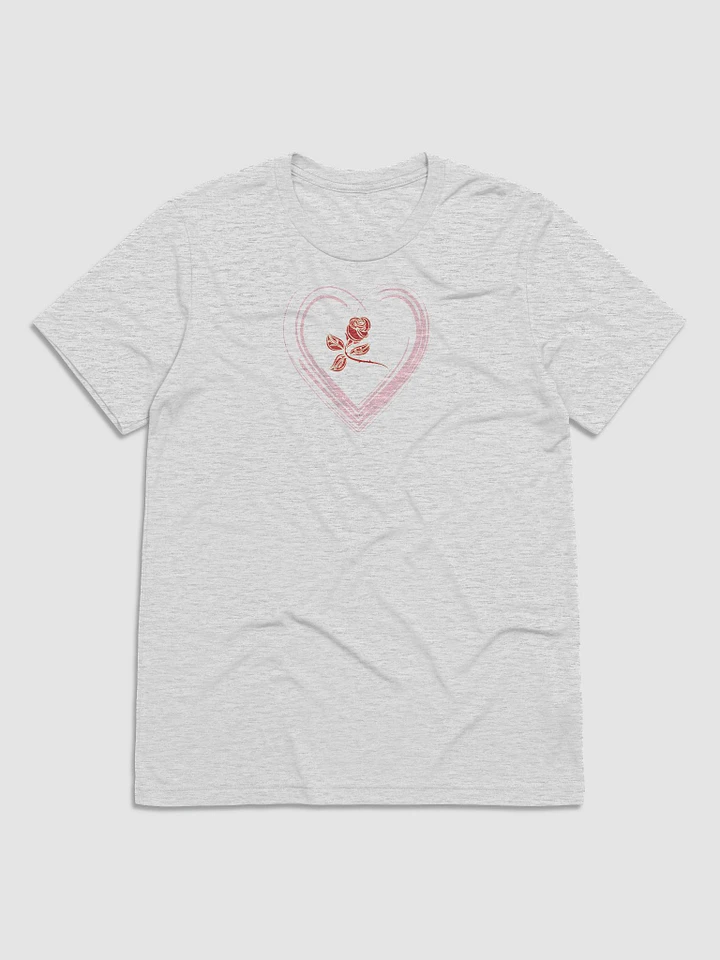 Eternal Love Rose Heart T-Shirt product image (1)