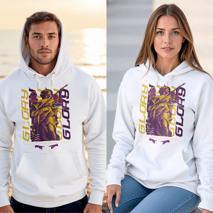 Brutalism Streetwear Glory | Gildan Classic Unisex Hoodie F product image (1)
