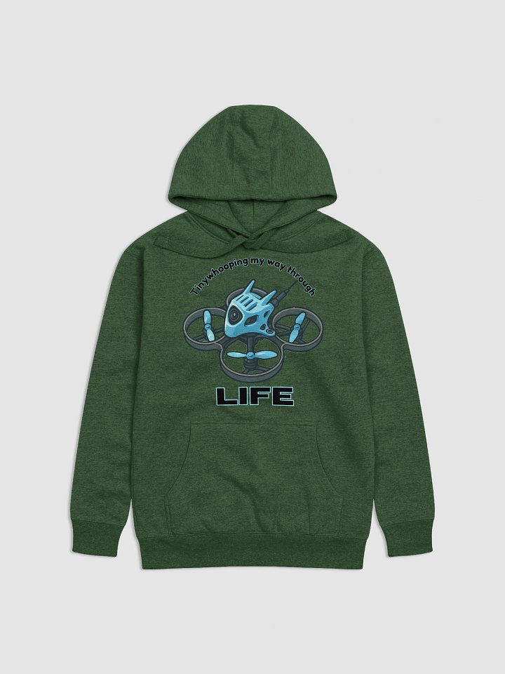 Tinywhooping My Way Through Life Hoodie for FPV Enthusiasts product image (1)