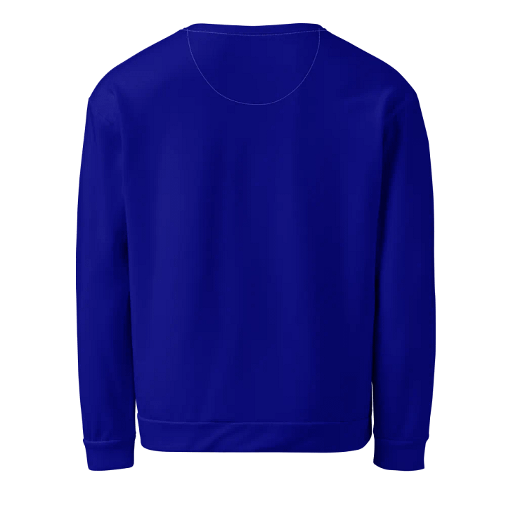 Plain Color Navy Blue Sweatshirt product image (2)