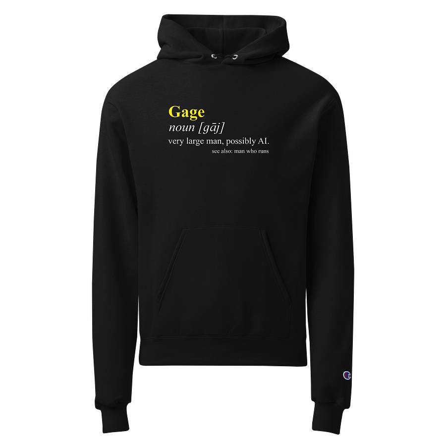 Gage Definition Champion Hoodie product image (1)