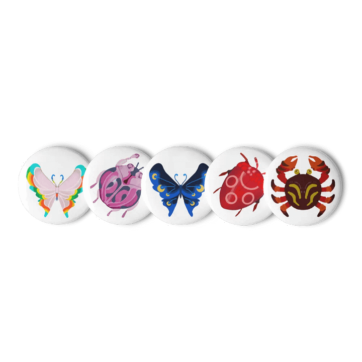 Bug Scouts Pin Button Set product image (2)
