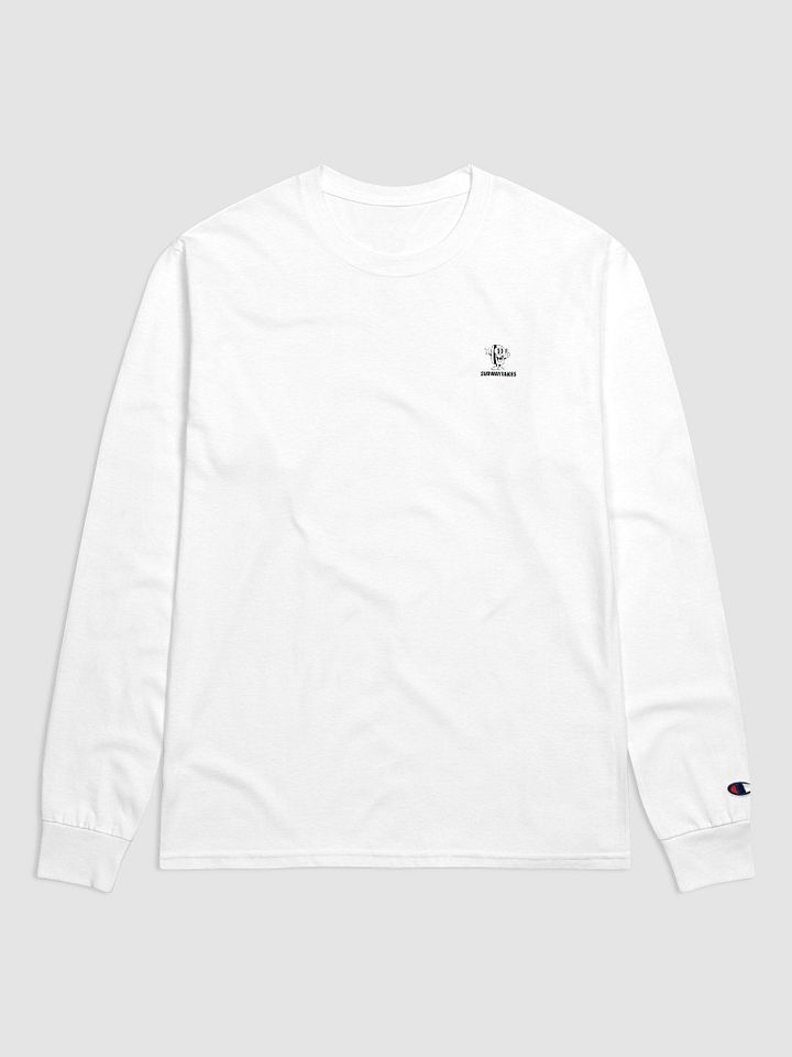 Champion Long Sleeve Tee w/ Black Logo product image (1)