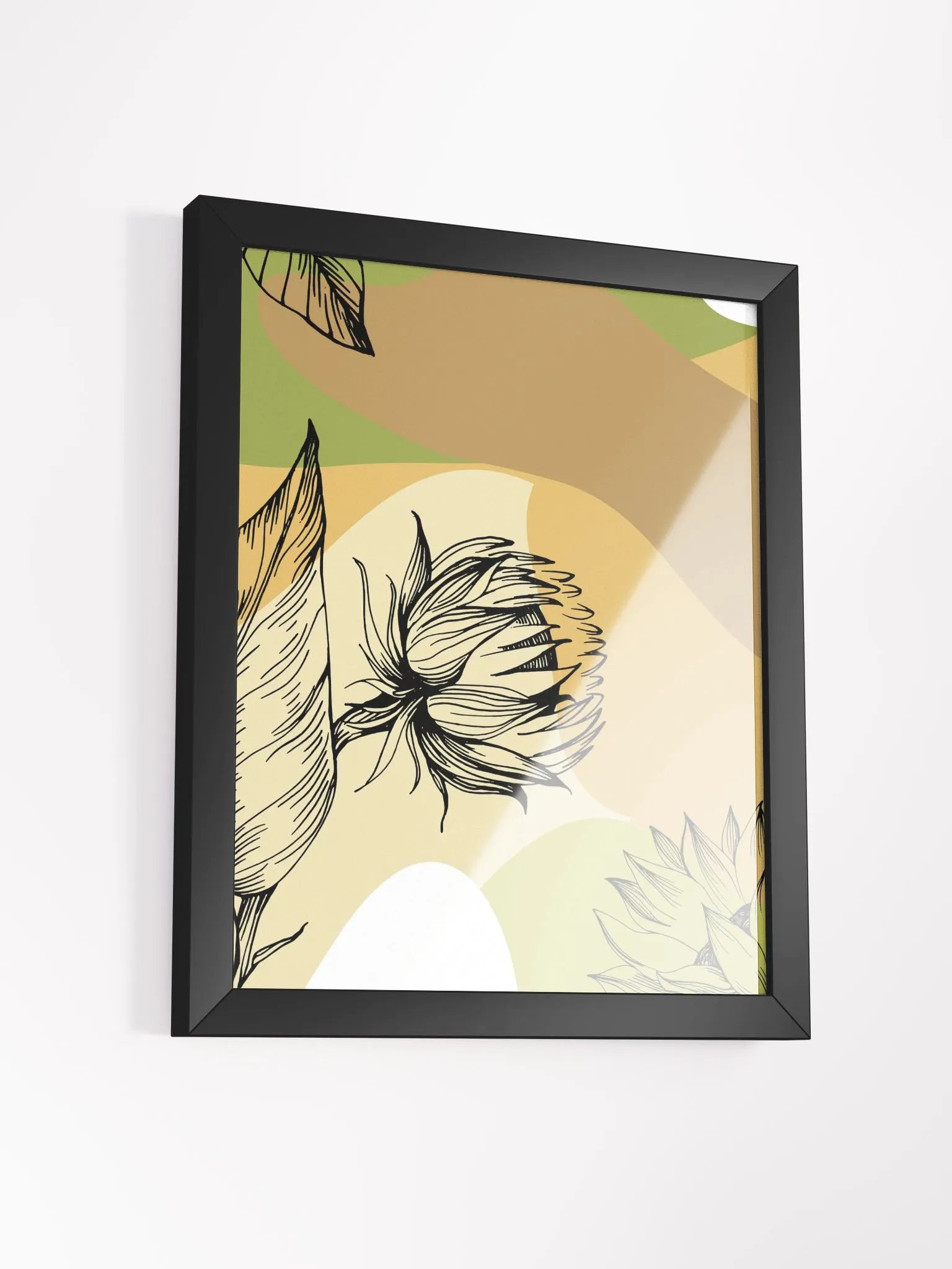 Organic Flora Framed Matte Poster product image (41)