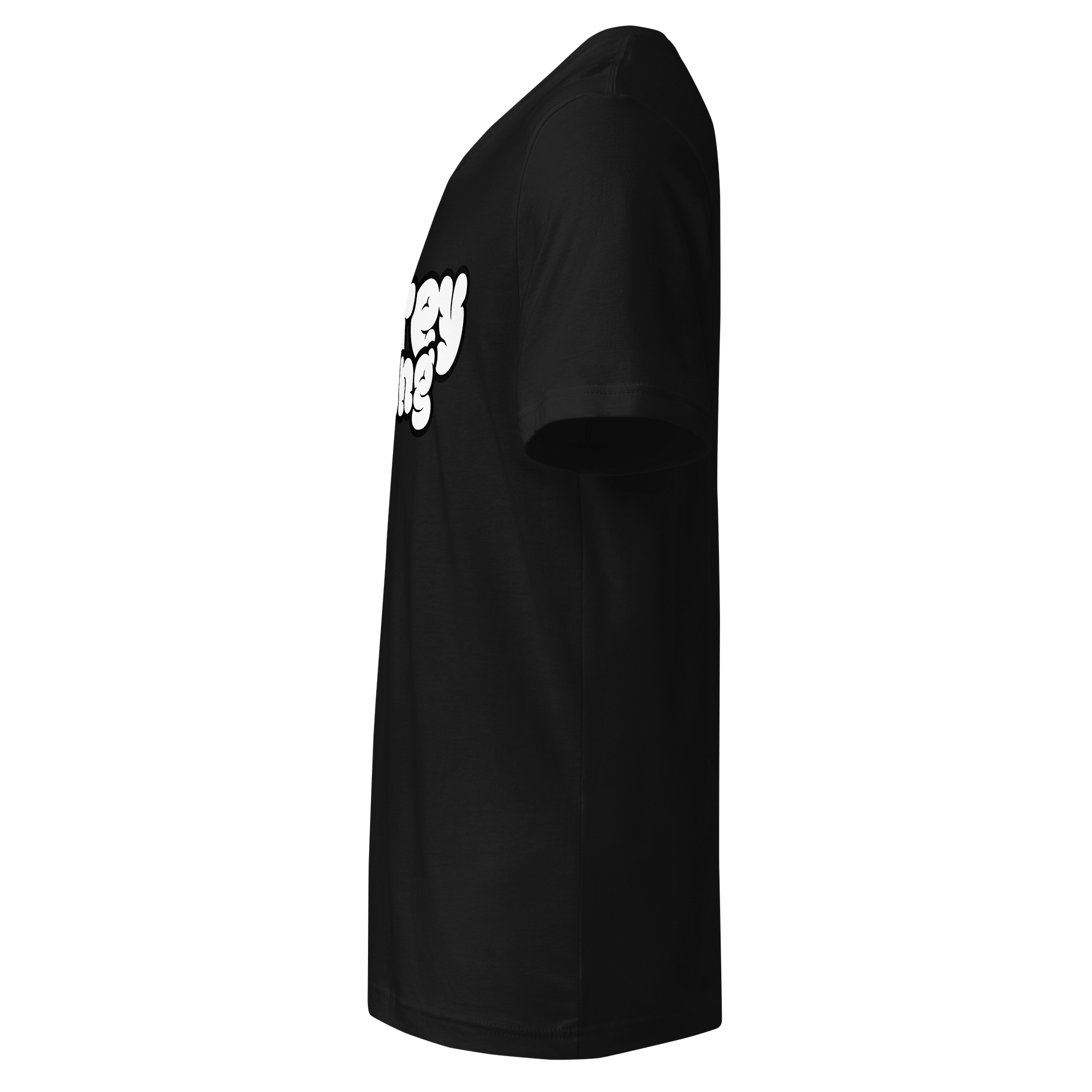 Gorey Gang B+W - Bella+Canvas Short Sleeve V-Neck Jersey T-Shirt product image (6)