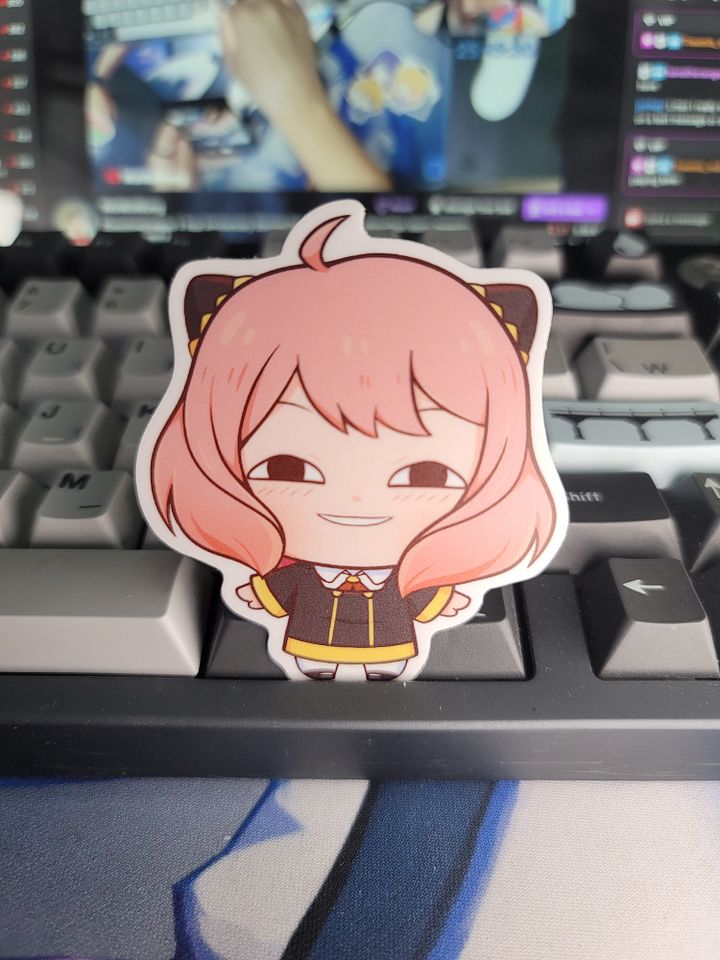 WoWoKo x Potato Fighers - Sus Anya - Sticker product image (1)